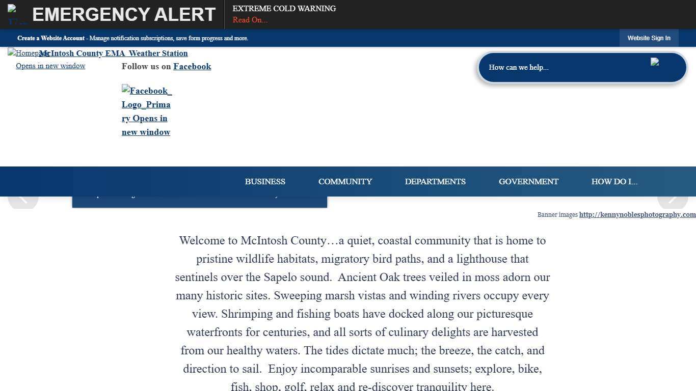 McIntosh County, GA Official Website